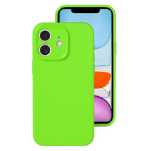 Load image into Gallery viewer, Precise Hole Liquid Silicone Jelly Color Full Coverage Phone Case, For iPhone 11