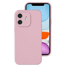 Load image into Gallery viewer, Precise Hole Liquid Silicone Jelly Color Full Coverage Phone Case, For iPhone 11