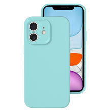 Load image into Gallery viewer, Precise Hole Liquid Silicone Jelly Color Full Coverage Phone Case, For iPhone 11