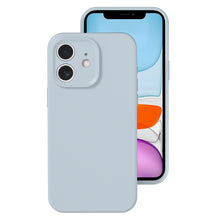 Load image into Gallery viewer, Precise Hole Liquid Silicone Jelly Color Full Coverage Phone Case, For iPhone 11