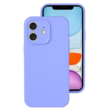 Load image into Gallery viewer, Precise Hole Liquid Silicone Jelly Color Full Coverage Phone Case, For iPhone 11