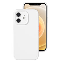 Load image into Gallery viewer, Precise Hole Liquid Silicone Jelly Color Full Coverage Phone Case, For iPhone 12