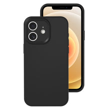 Load image into Gallery viewer, Precise Hole Liquid Silicone Jelly Color Full Coverage Phone Case, For iPhone 12