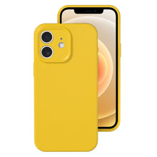 Load image into Gallery viewer, Precise Hole Liquid Silicone Jelly Color Full Coverage Phone Case, For iPhone 12