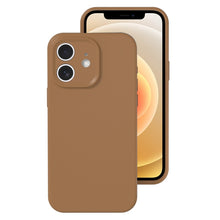 Load image into Gallery viewer, Precise Hole Liquid Silicone Jelly Color Full Coverage Phone Case, For iPhone 12
