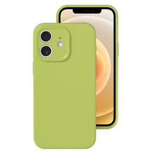Load image into Gallery viewer, Precise Hole Liquid Silicone Jelly Color Full Coverage Phone Case, For iPhone 12
