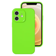 Load image into Gallery viewer, Precise Hole Liquid Silicone Jelly Color Full Coverage Phone Case, For iPhone 12