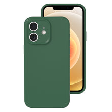 Load image into Gallery viewer, Precise Hole Liquid Silicone Jelly Color Full Coverage Phone Case, For iPhone 12