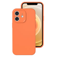 Load image into Gallery viewer, Precise Hole Liquid Silicone Jelly Color Full Coverage Phone Case, For iPhone 12