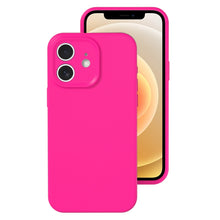 Load image into Gallery viewer, Precise Hole Liquid Silicone Jelly Color Full Coverage Phone Case, For iPhone 12