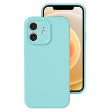 Load image into Gallery viewer, Precise Hole Liquid Silicone Jelly Color Full Coverage Phone Case, For iPhone 12