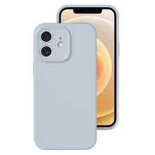 Load image into Gallery viewer, Precise Hole Liquid Silicone Jelly Color Full Coverage Phone Case, For iPhone 12