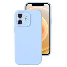 Load image into Gallery viewer, Precise Hole Liquid Silicone Jelly Color Full Coverage Phone Case, For iPhone 12