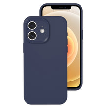 Load image into Gallery viewer, Precise Hole Liquid Silicone Jelly Color Full Coverage Phone Case, For iPhone 12