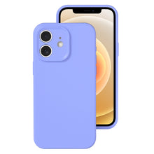 Load image into Gallery viewer, Precise Hole Liquid Silicone Jelly Color Full Coverage Phone Case, For iPhone 12