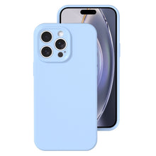 Load image into Gallery viewer, Precise Hole Liquid Silicone Jelly Color Full Coverage Phone Case, For iPhone 16 Pro Max