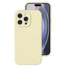 Load image into Gallery viewer, Precise Hole Liquid Silicone Jelly Color Full Coverage Phone Case, For iPhone 16 Pro