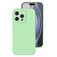 Load image into Gallery viewer, Precise Hole Liquid Silicone Jelly Color Full Coverage Phone Case, For iPhone 16 Pro
