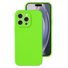 Load image into Gallery viewer, Precise Hole Liquid Silicone Jelly Color Full Coverage Phone Case, For iPhone 16 Pro