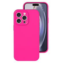 Load image into Gallery viewer, Precise Hole Liquid Silicone Jelly Color Full Coverage Phone Case, For iPhone 16 Pro