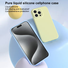 Load image into Gallery viewer, Precise Hole Liquid Silicone Jelly Color Full Coverage Phone Case, For iPhone 12 Pro Max