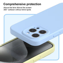 Load image into Gallery viewer, Precise Hole Liquid Silicone Jelly Color Full Coverage Phone Case, For iPhone 11