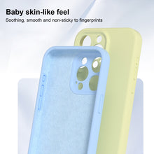 Load image into Gallery viewer, Precise Hole Liquid Silicone Jelly Color Full Coverage Phone Case, For iPhone 13 Pro