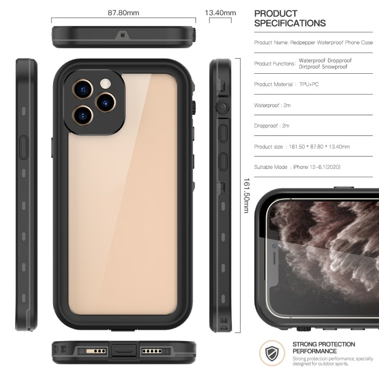 RedPepper Shockproof Scratchproof Dust-proof PC + TPU Protective Case