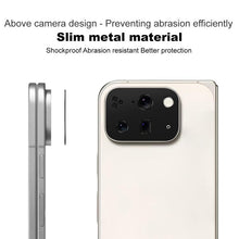 Load image into Gallery viewer, IMAK Metal Camera Lens Protector Cover, For Google Pixel 10 Pro Fold, For Google Pixel 10 Pro XL, For Google Pixel 10 Pro, For Google Pixel 10, For Google Pixel 9 Pro XL, For Google Pixel 9 Pro, For Google Pixel 9