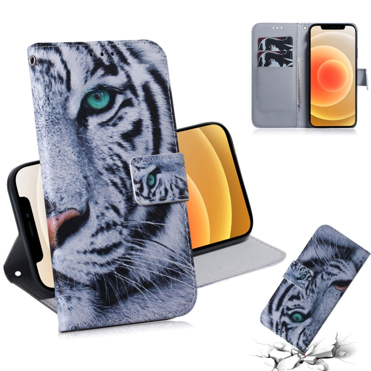 Coloured Drawing Horizontal Flip Leather Case, with Holder & Card Slots & Wallet, For iPhone 12 mini, For iPhone 12 / 12 Pro, For iPhone 12 Pro Max, For LG K41S
