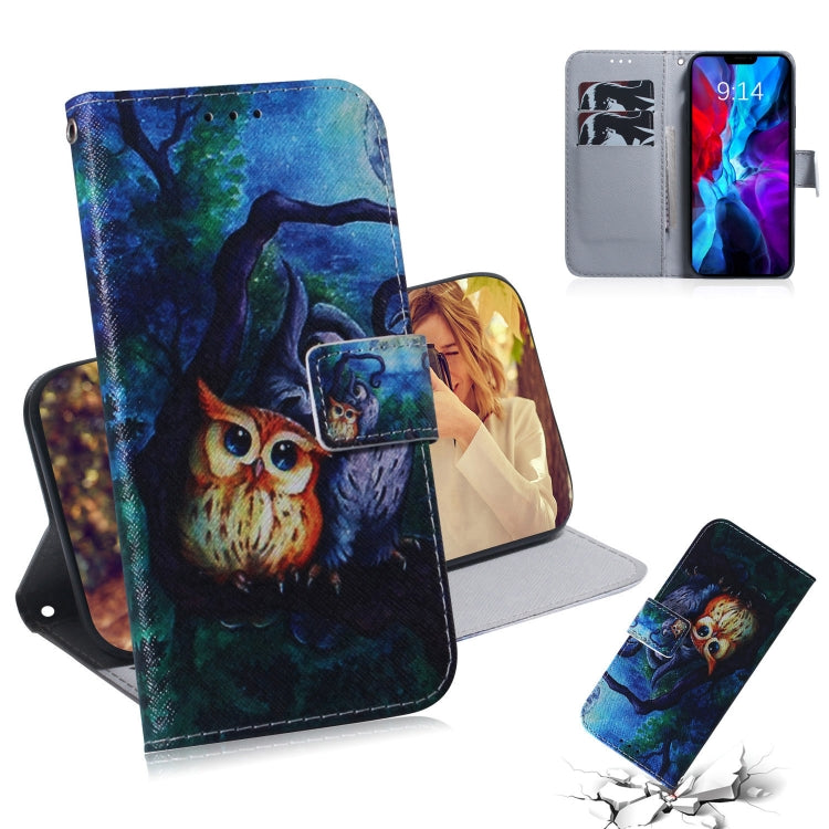 Coloured Drawing Horizontal Flip Leather Case, with Holder & Card Slots & Wallet, For iPhone 12 mini, For iPhone 12 / 12 Pro, For iPhone 12 Pro Max, For LG K41S