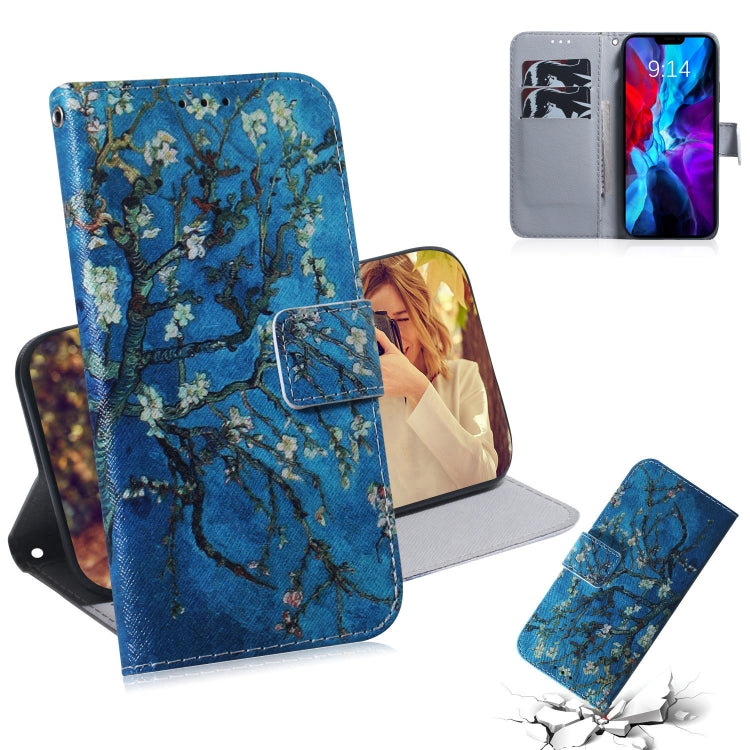 Coloured Drawing Horizontal Flip Leather Case, with Holder & Card Slots & Wallet, For iPhone 12 mini, For iPhone 12 / 12 Pro, For iPhone 12 Pro Max, For LG K41S