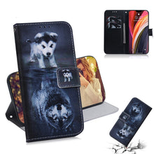 Load image into Gallery viewer, Coloured Drawing Horizontal Flip Leather Case, with Holder &amp; Card Slots &amp; Wallet, For iPhone 12 mini, For iPhone 12 / 12 Pro, For iPhone 12 Pro Max, For LG K41S
