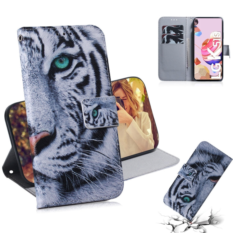 Coloured Drawing Horizontal Flip Leather Case, with Holder & Card Slots & Wallet, For iPhone 12 mini, For iPhone 12 / 12 Pro, For iPhone 12 Pro Max, For LG K41S