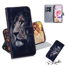 Load image into Gallery viewer, Coloured Drawing Horizontal Flip Leather Case, with Holder &amp; Card Slots &amp; Wallet, For LG K51S, For LG K61, For Xiaomi Redmi 9A, For Xiaomi Redmi 9C