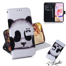 Load image into Gallery viewer, Coloured Drawing Horizontal Flip Leather Case, with Holder &amp; Card Slots &amp; Wallet, For LG K51S, For LG K61, For Xiaomi Redmi 9A, For Xiaomi Redmi 9C