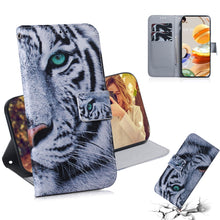 Load image into Gallery viewer, Coloured Drawing Horizontal Flip Leather Case, with Holder &amp; Card Slots &amp; Wallet, For LG K51S, For LG K61, For Xiaomi Redmi 9A, For Xiaomi Redmi 9C