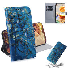 Load image into Gallery viewer, Coloured Drawing Horizontal Flip Leather Case, with Holder &amp; Card Slots &amp; Wallet, For LG K51S, For LG K61, For Xiaomi Redmi 9A, For Xiaomi Redmi 9C