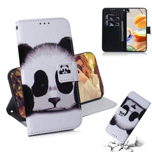 Load image into Gallery viewer, Coloured Drawing Horizontal Flip Leather Case, with Holder &amp; Card Slots &amp; Wallet, For LG K51S, For LG K61, For Xiaomi Redmi 9A, For Xiaomi Redmi 9C