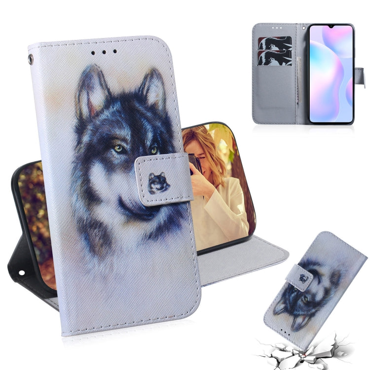 Coloured Drawing Horizontal Flip Leather Case, with Holder & Card Slots & Wallet, For LG K51S, For LG K61, For Xiaomi Redmi 9A, For Xiaomi Redmi 9C