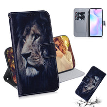 Load image into Gallery viewer, Coloured Drawing Horizontal Flip Leather Case, with Holder &amp; Card Slots &amp; Wallet, For LG K51S, For LG K61, For Xiaomi Redmi 9A, For Xiaomi Redmi 9C