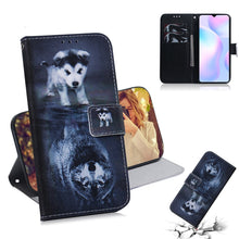 Load image into Gallery viewer, Coloured Drawing Horizontal Flip Leather Case, with Holder &amp; Card Slots &amp; Wallet, For LG K51S, For LG K61, For Xiaomi Redmi 9A, For Xiaomi Redmi 9C