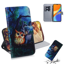Load image into Gallery viewer, Coloured Drawing Horizontal Flip Leather Case, with Holder &amp; Card Slots &amp; Wallet, For LG K51S, For LG K61, For Xiaomi Redmi 9A, For Xiaomi Redmi 9C