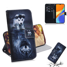 Load image into Gallery viewer, Coloured Drawing Horizontal Flip Leather Case, with Holder &amp; Card Slots &amp; Wallet, For LG K51S, For LG K61, For Xiaomi Redmi 9A, For Xiaomi Redmi 9C