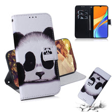 Load image into Gallery viewer, Coloured Drawing Horizontal Flip Leather Case, with Holder &amp; Card Slots &amp; Wallet, For LG K51S, For LG K61, For Xiaomi Redmi 9A, For Xiaomi Redmi 9C