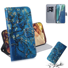 Load image into Gallery viewer, Coloured Drawing Horizontal Flip Leather Case, with Holder &amp; Card Slots &amp; Wallet