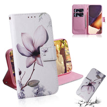 Load image into Gallery viewer, Coloured Drawing Horizontal Flip Leather Case, with Holder &amp; Card Slots &amp; Wallet