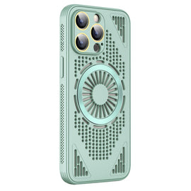 Hollow Cooling MagSafe Shockproof Phone Case, For iPhone 15 Pro Max, For iPhone 15 Pro, For iPhone 15, For iPhone 14, For iPhone 14 Pro, For iPhone 14 Pro Max
