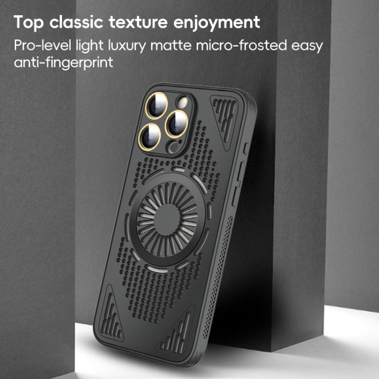 Hollow Cooling MagSafe Shockproof Phone Case, For iPhone 13 Pro Max, For iPhone 13 Pro, For iPhone 13, For iPhone 12, For iPhone 12 Pro Max, For iPhone 12 Pro