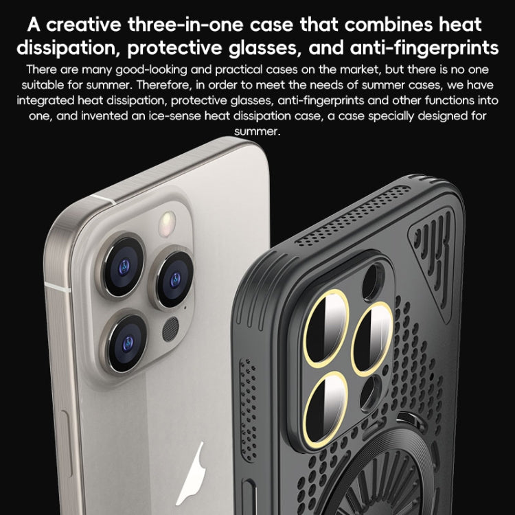 Hollow Cooling MagSafe Shockproof Phone Case, For iPhone 13 Pro Max, For iPhone 13 Pro, For iPhone 13, For iPhone 12, For iPhone 12 Pro Max, For iPhone 12 Pro